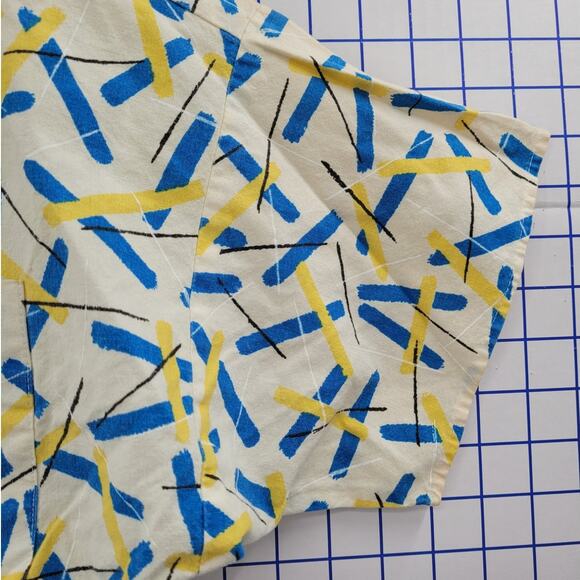 Vintage Sitting‎ Pretty Blue Confetti Shirt – Pair with High-Waist Jeans - Picture 9 of 11